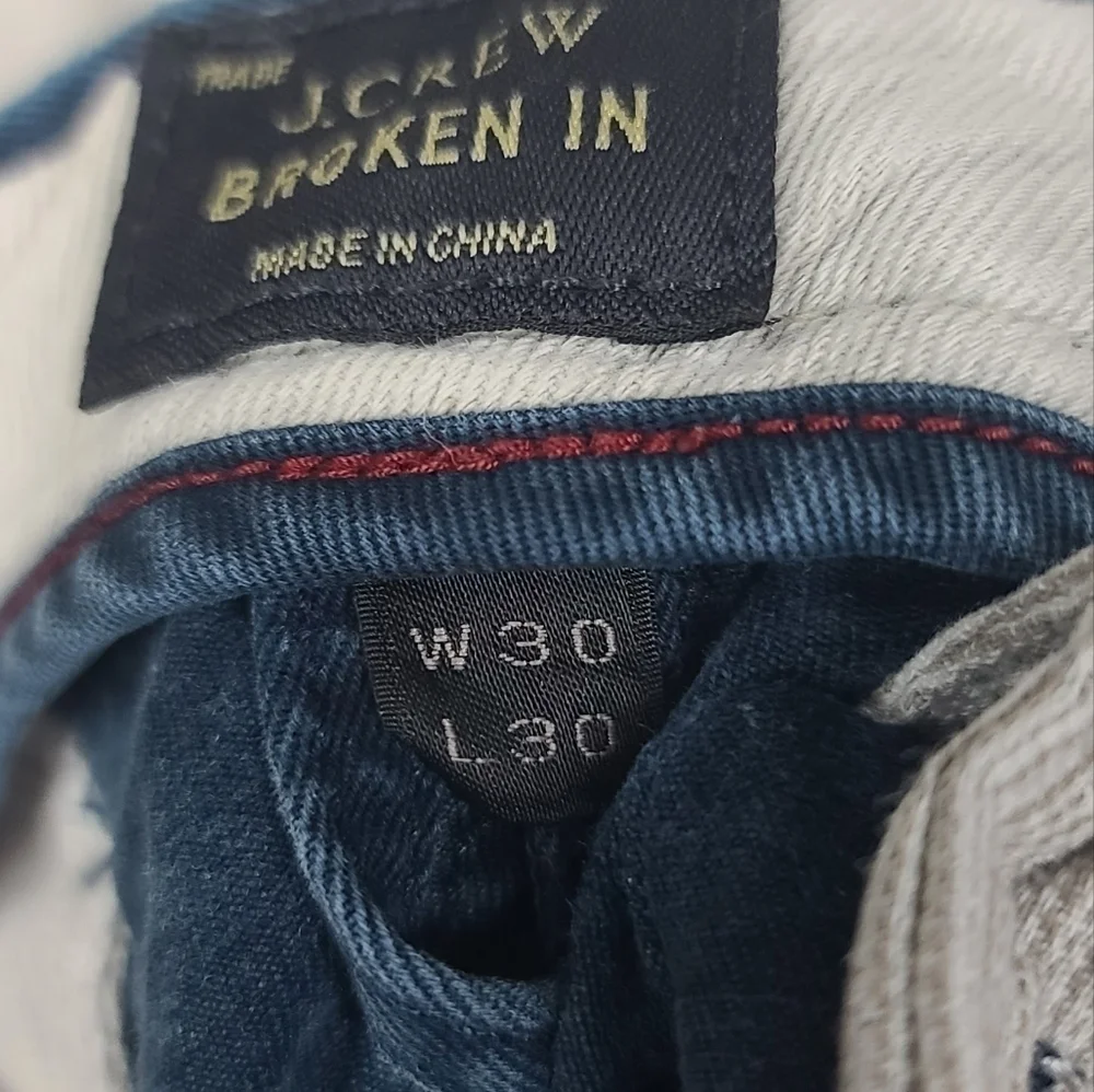 J. Crew Broken In 484 Men's Pants 30x30